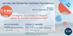 SAVE THE DATES | Journée des entreprises familiales francophones (JEFF) 2024